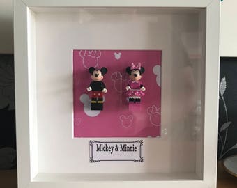 lego disney minifigures display case