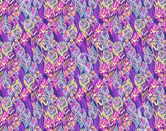 12" x 12" Siser Patterned Heat Transfer - Featherly Purple by Sparkle Berry
