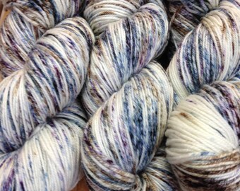 Merino Wool, Sock Yarn, Hand Dyed yarn, Fingering yarn 4 ply Knitting wool