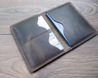 Leather Passport Cover, Personalized Passport Cover, Passport Wallet, Passport Case, Passport Holder Leather, Travel Accessories, Mens Gift