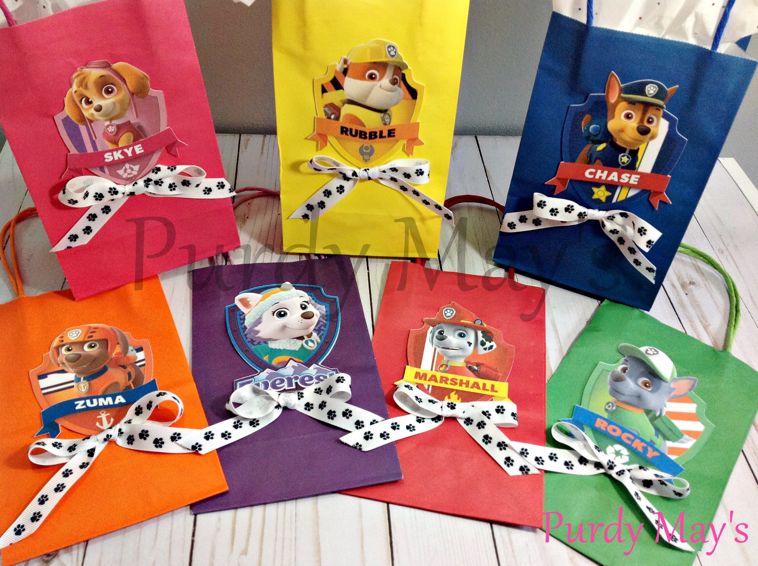 paw patrol teddy bag