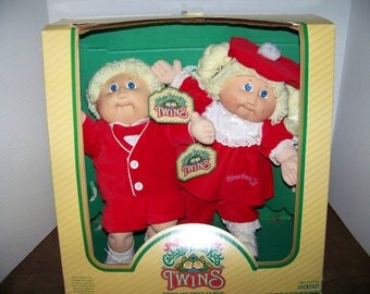 1985 cabbage patch doll twins