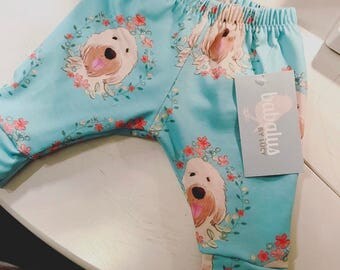 Handmade Baby Leggings - Goldendoodle Baby Leggings - Goldendoodle - Baby Leggings - Boy Leggings- Girl Leggings - Toddler Leggings -
