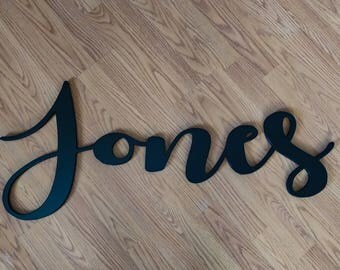 55" Wood Name Cutout, Custom Wooden Name Sign, Baby Names, Baby Name Cutout, Large Name Cutout, Wooden Name Cutouts, Wood Nursery Name Sign