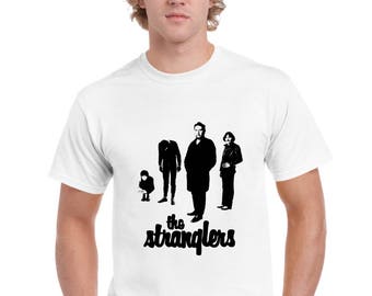 stranglers black and white t shirt