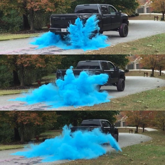 ORIGINAL BURNOUT Gender Reveal Simple Black Tire Pack for