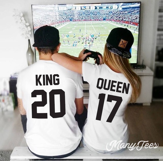 King and Queen shirts couple  t shirt couple  tees King Queen 01