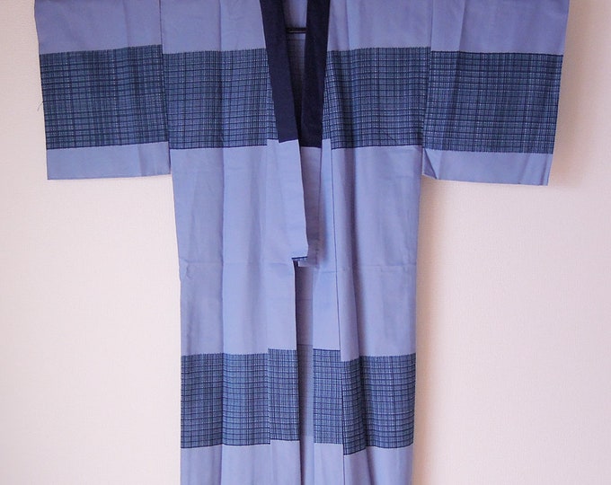 Vintage Japanese Men's Kimono Full Set / set of 4
