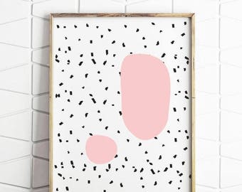 70% OFF SALE abstract art prints, abstract print, abstract wall art, abstract poster, girls room poster, girls download art