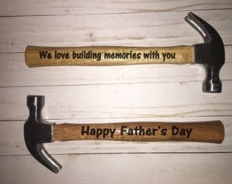 Fathers Day Hammers; Dads birthday gift; Gifts for Grandpa; Gifts for Dad