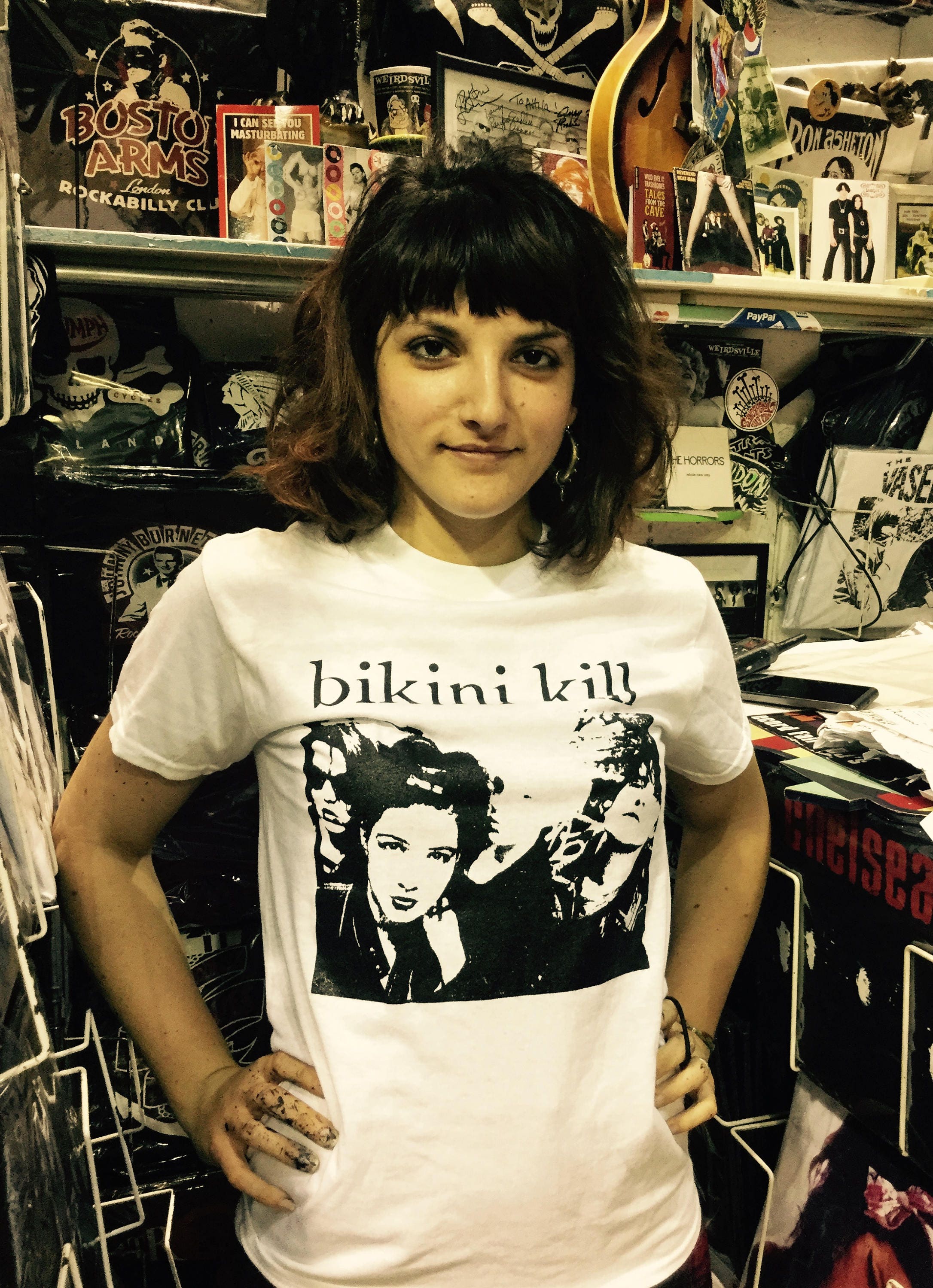bikini kill t shirt uk