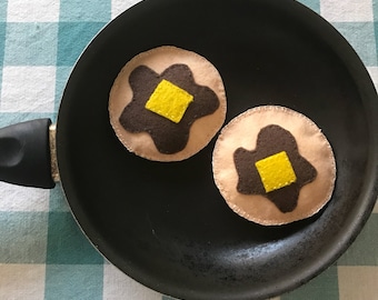 Pancake/ hotcakes breakfast special catnip toy