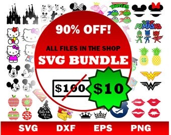 Disney svg, Disney castle svg, SVG bundle, mickey mouse svg, minnie mouse svg, svg, pineapple svg, trolls svg, paw patrol svg, svg files