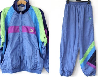 puma nylon tracksuit