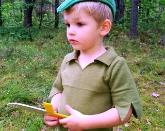 Peter Pan costume/Toddler Costume/ Kids Costume/Adult Costume/Peter Pan dress up/ handmade costume