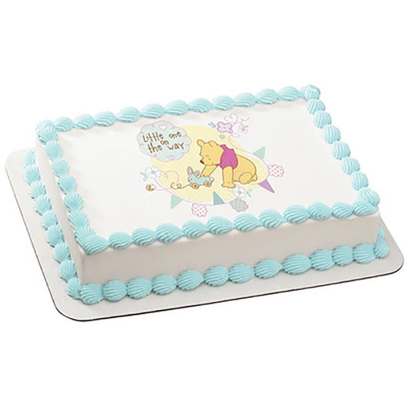 Winnie The Pooh Baby Shower Edible Cake Topper