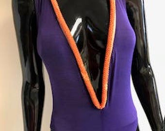Purple And Orange Swimsuit