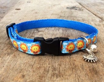 Suns cat collar - cute for summer