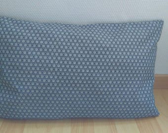 Cushion cover "SAKI" black and white