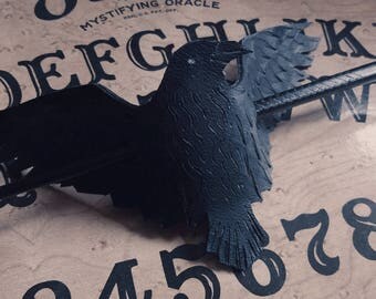 Forest Raven hair pin goth witch hair accessory UK