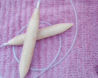 Giant Knitting Needles, Circular Knitting Needles, Wooden Knitting Needles, Big Circular Needles