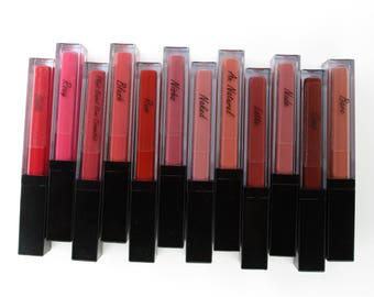 SALE Vegan Lipstick (cruelty free makeup and vegan makeup) 5ml lipgloss vegan lipstick