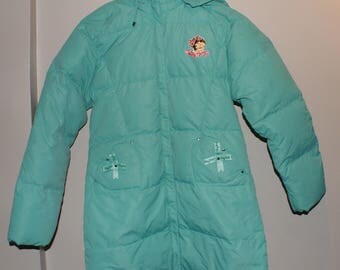 Vintage VTG Betty Boop Woman's Down Parka w/ Hood
