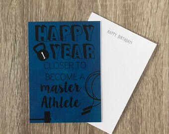 Crossfit verjaardagskaart | Crossfit Birthday Card
