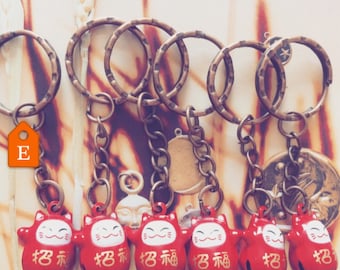 Maneki Neko -fortune Cat- key-rings