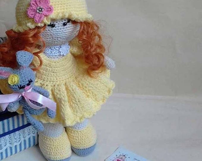 PATTERN crochet doll Interior doll Fairy doll Soft Toy Amigurumi doll Tilda doll Gift For girl Princess doll Pixy doll Digital downloads