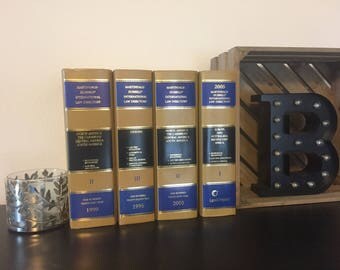 Vintage Law and Legal Books - New, Used, Vintage, Various Colors and Sizes