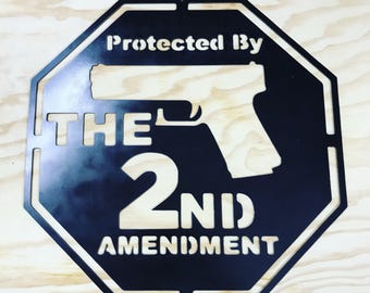 This house is protected by the second amendment Vinyl Wall