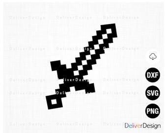 Download Minecraft svg | Etsy