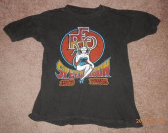 Vintage REO Speedwagon 1979 Tour t shirt