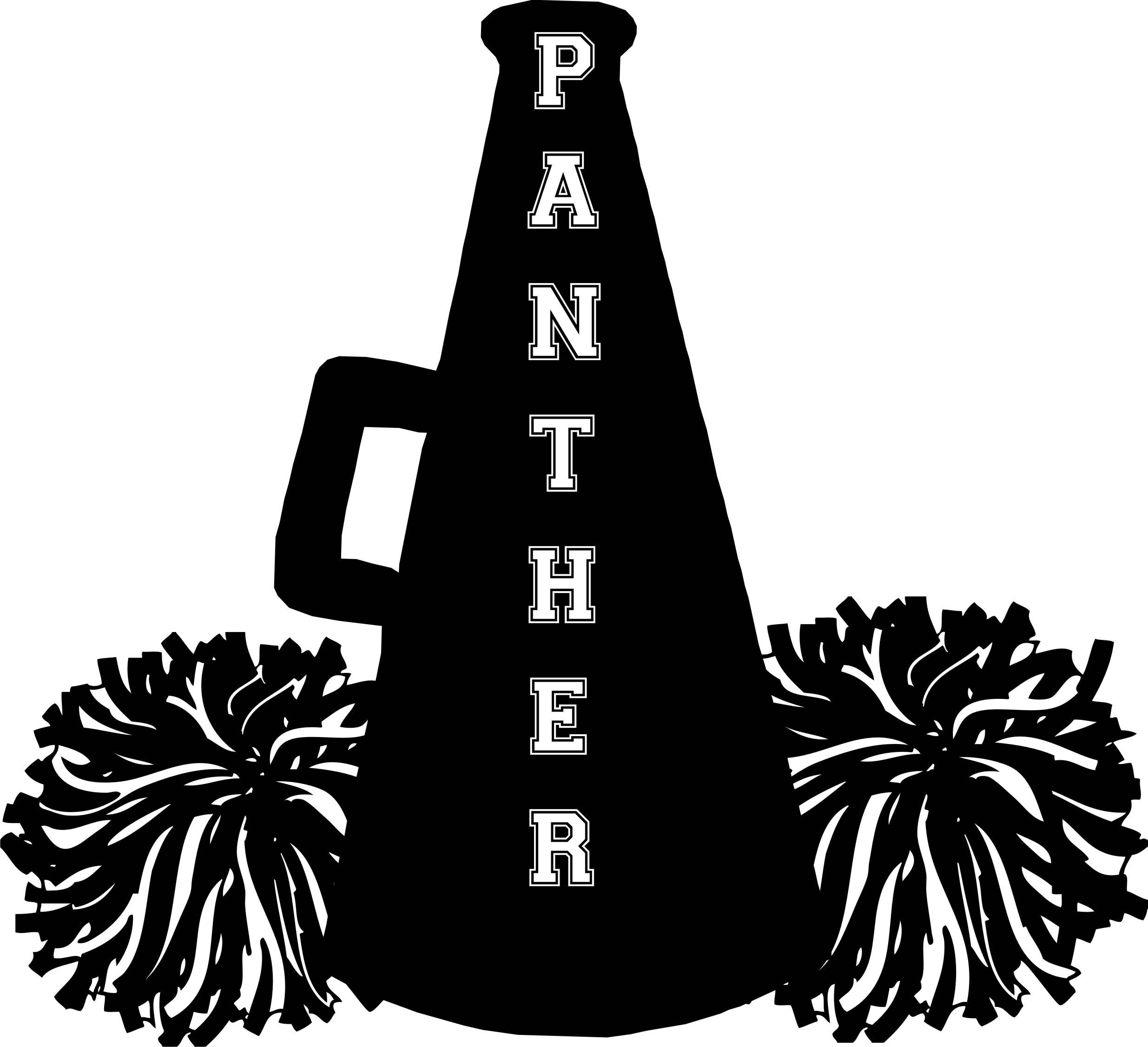 Download Panther Cheerleader SVG
