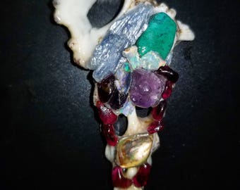 Custom - Purple and Blue Space Time Crystal