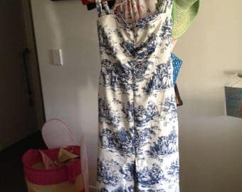 Wedgwood wiggle dress