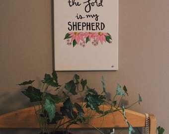 Shepherd Canvas Painting