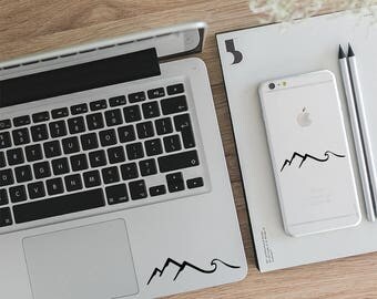 Mountain Decal, Explore Decal, Adventure Decal, Laptop Sticker, Macbook Decal, Vinyl Sticker, Ipad Decal, Phone Sticker, Gift Sticker, LD008