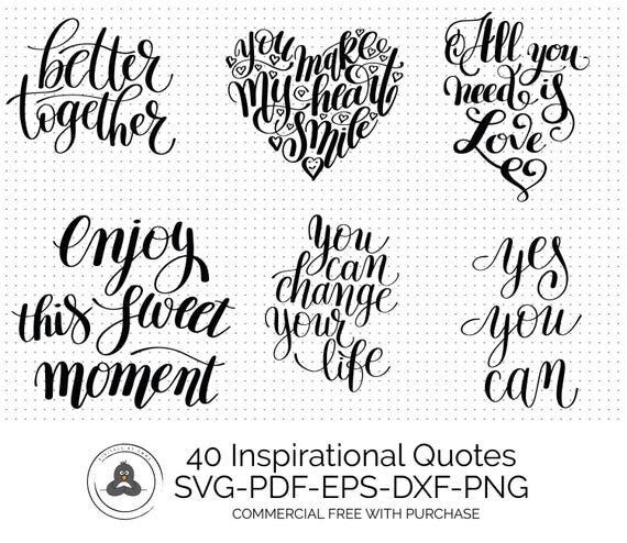 Download SVG Quotes Bundle, Motivation Svg Quote Files, Huge Svg ...