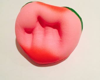 Slime Toys-Jumbo Slow Rising Squishes Strawberry and Peach