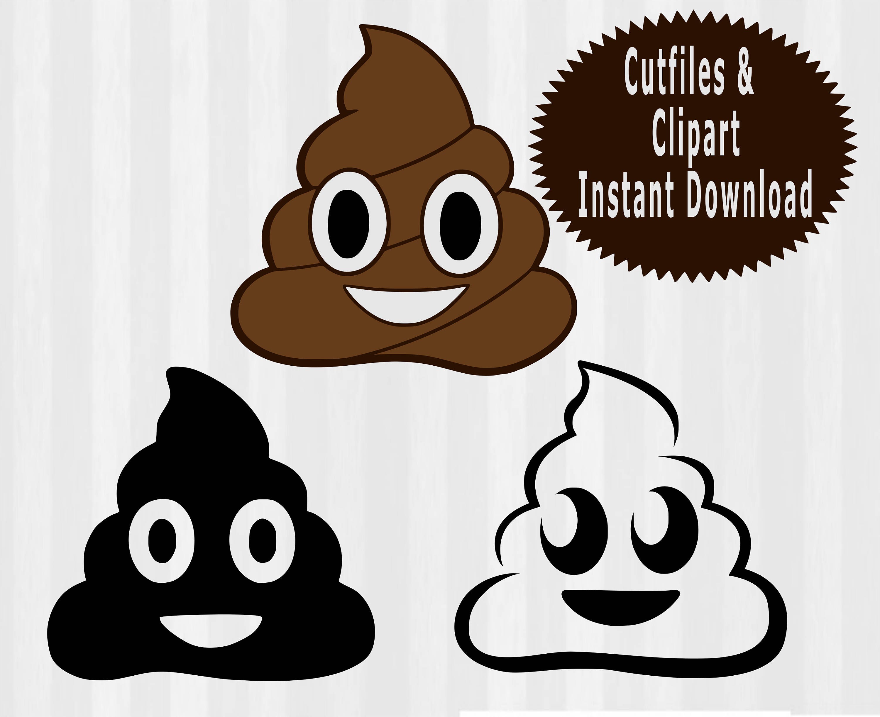 poop emoji clipart - photo #37