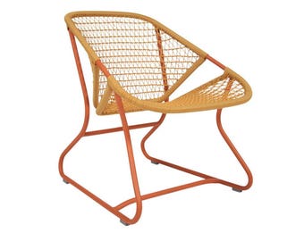 Retro sixties Fermob lounge chair