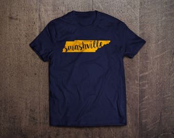 Smashville Tennessee State Nashville Hockey Stanley Cup Playoffs Unisex Adult T-Shirt