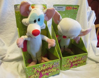 pinky and the brain plush