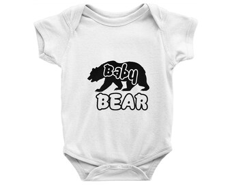 Baby Bear Onesie, Baby Bear Bodysuit, cubs baby onesies, Cute Onesies, Baby Shower gift, Baby Outfit, gender neutral baby onesies