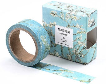 Apricot Flowers Washi Tape/ Masking Tape Roll SALE!!!