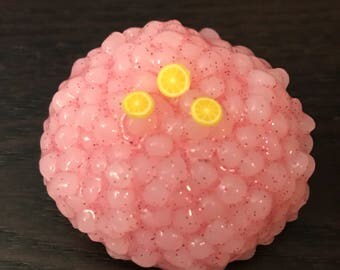 Sparkling Pink Lemonade Slushie Slime