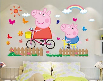 Peppa pig stickers | Etsy