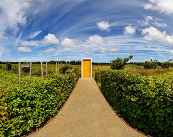 Garden Door Print